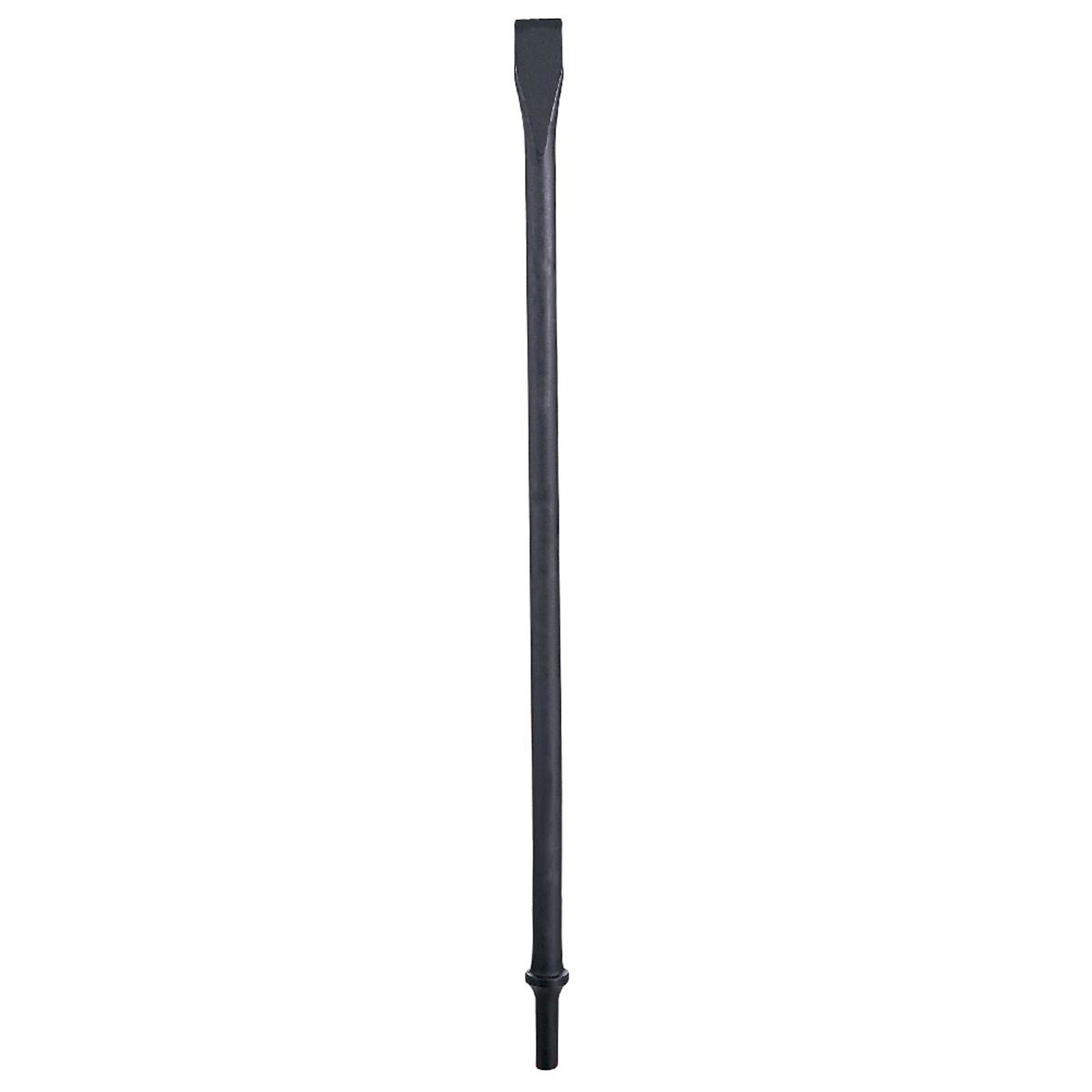Grey Pneumatic Flat Chisel — 3/4in. x 18in., Chrome-Molybdenum Steel, Black Oxide Coated, Model# GRECH105